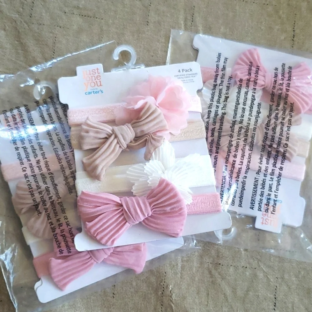 Carte's baby new head bands bow bundle - Picture 1 of 4